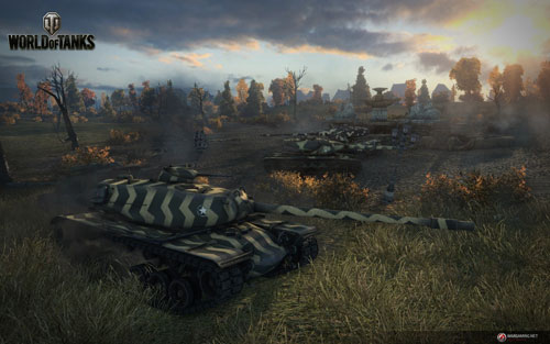 Screenshot: World of Tank
